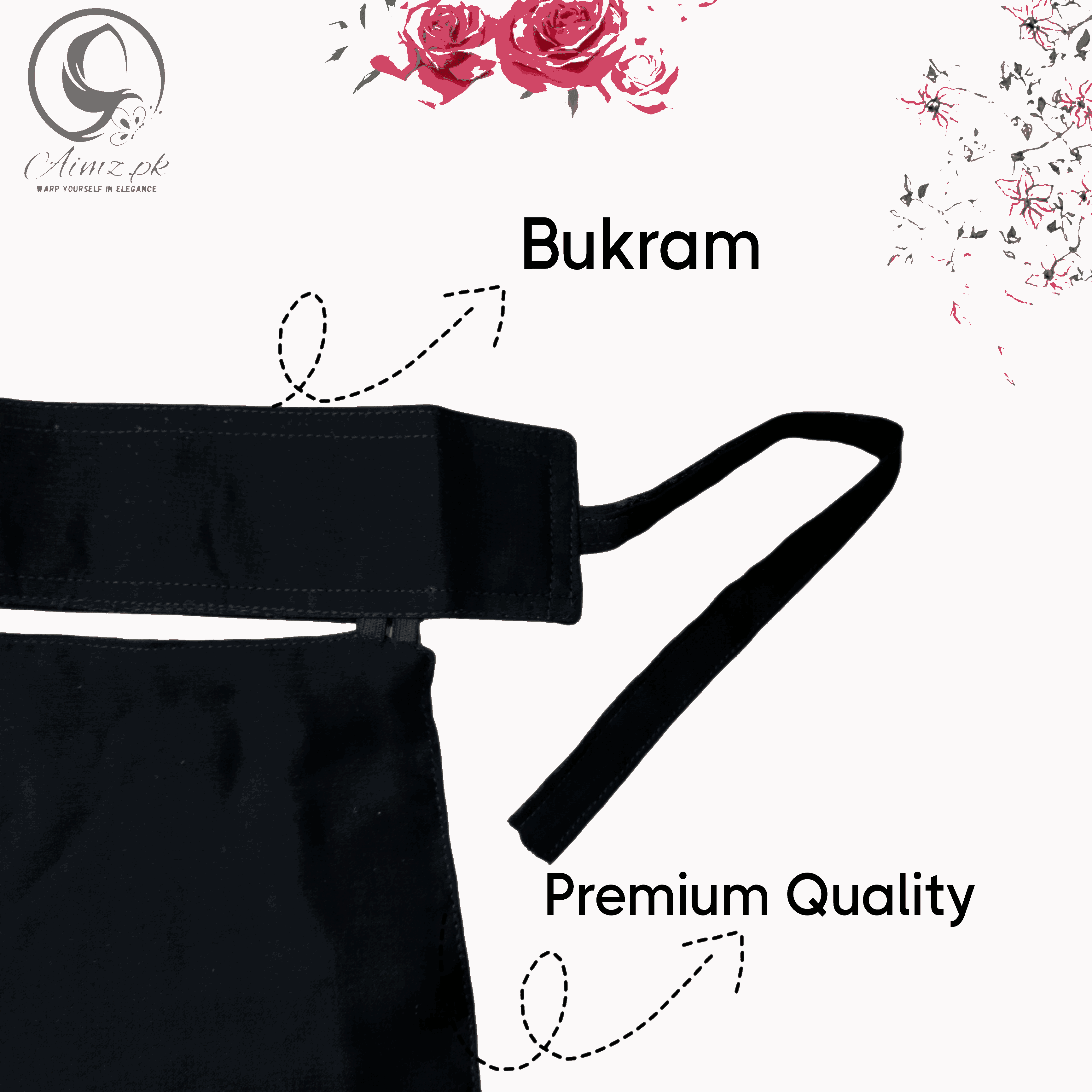 MEDIUM - Saudi Niqab - Aimz.pk