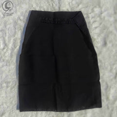 BLACK - Elastic Niqab - Aimz.pk