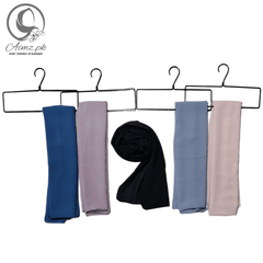 Georgette-Bundle of 5 Hijabs - Aimz.pk