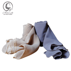 Georgette-Bundle Of 2 Hijabs - Aimz.pk