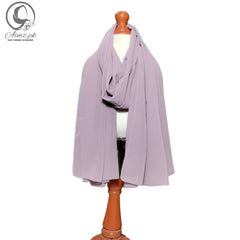 Chiffon Georgette - Hijab - Aimz.pk