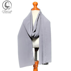 Chiffon Georgette - Hijab - Aimz.pk
