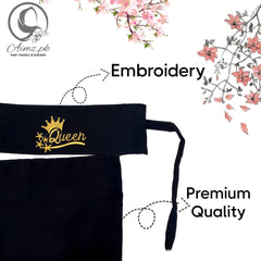 Embroidery Queen Niqab - Aimz.pk