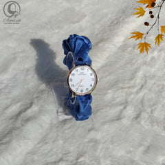 Soft Blue - Scrunchie Watch With Free Delivery - Aimz.pk
