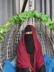 SHORT - Saudi Niqab With Bukram