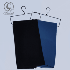Georgette-Bundle Of 2 Hijabs - Aimz.pk