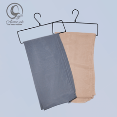 Georgette-Bundle Of 2 Hijabs - Aimz.pk