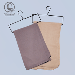 Georgette-Bundle Of 2 Hijabs - Aimz.pk